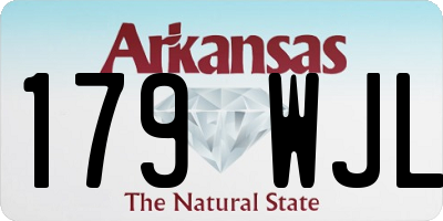 AR license plate 179WJL