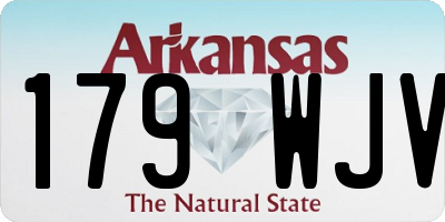AR license plate 179WJV