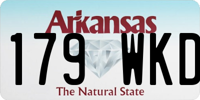 AR license plate 179WKD