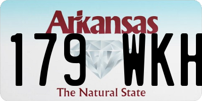 AR license plate 179WKH