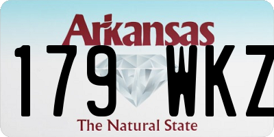 AR license plate 179WKZ