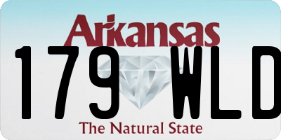 AR license plate 179WLD