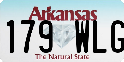 AR license plate 179WLG