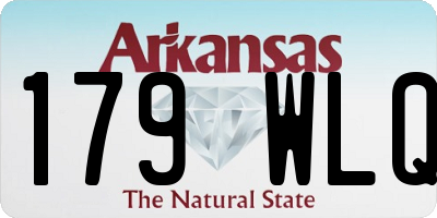 AR license plate 179WLQ