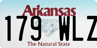AR license plate 179WLZ