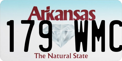AR license plate 179WMC