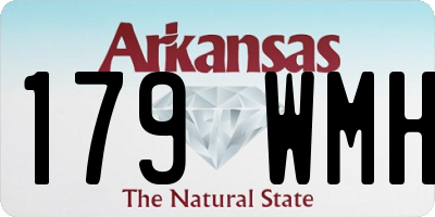 AR license plate 179WMH