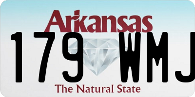 AR license plate 179WMJ