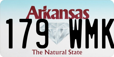 AR license plate 179WMK