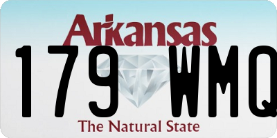 AR license plate 179WMQ