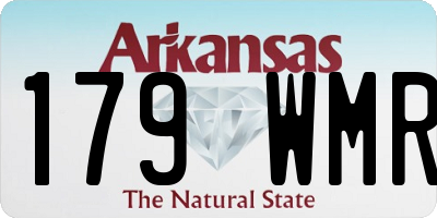 AR license plate 179WMR