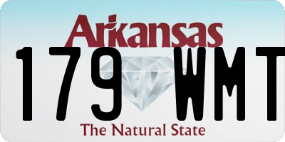 AR license plate 179WMT