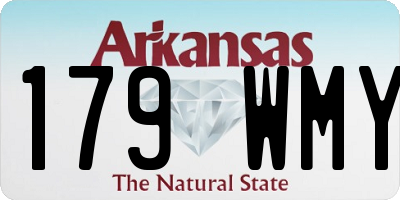 AR license plate 179WMY
