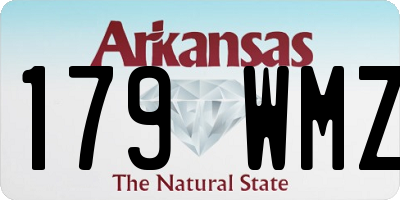 AR license plate 179WMZ