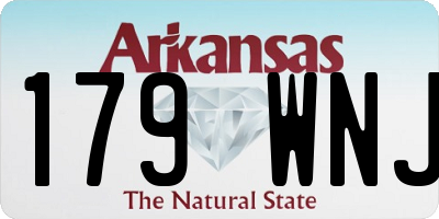 AR license plate 179WNJ