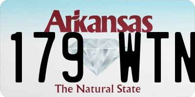 AR license plate 179WTN