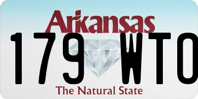 AR license plate 179WTO