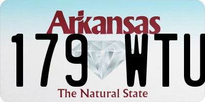 AR license plate 179WTU