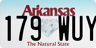 AR license plate 179WUY