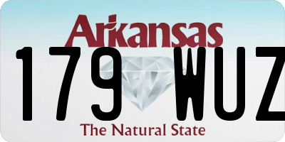 AR license plate 179WUZ