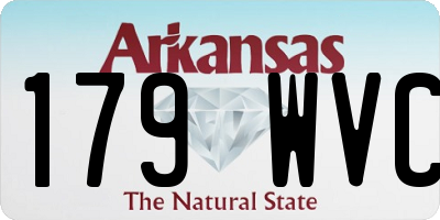 AR license plate 179WVC