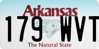 AR license plate 179WVT