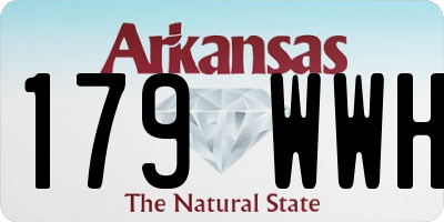 AR license plate 179WWH