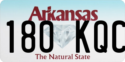AR license plate 180KQC