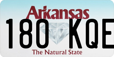 AR license plate 180KQE