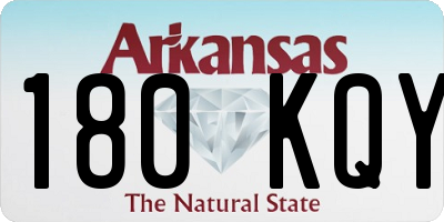 AR license plate 180KQY