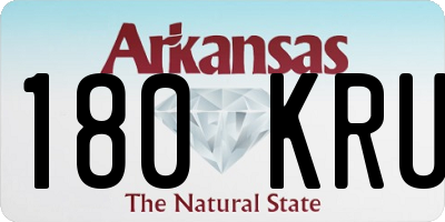 AR license plate 180KRU