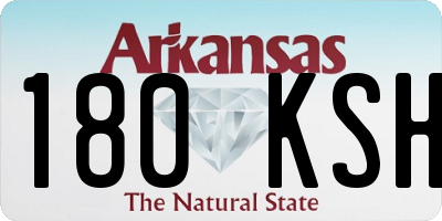 AR license plate 180KSH