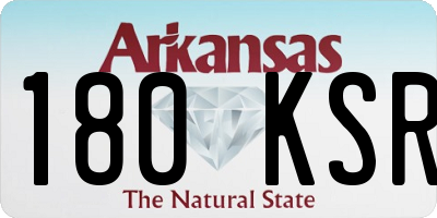 AR license plate 180KSR