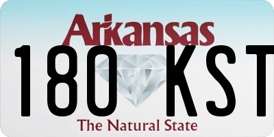 AR license plate 180KST