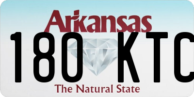 AR license plate 180KTC