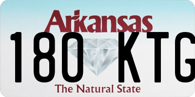 AR license plate 180KTG