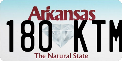 AR license plate 180KTM