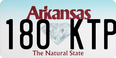 AR license plate 180KTP