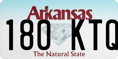 AR license plate 180KTQ