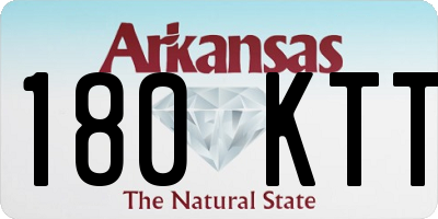 AR license plate 180KTT