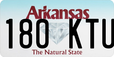 AR license plate 180KTU