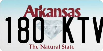 AR license plate 180KTV