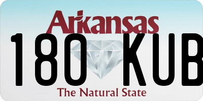 AR license plate 180KUB