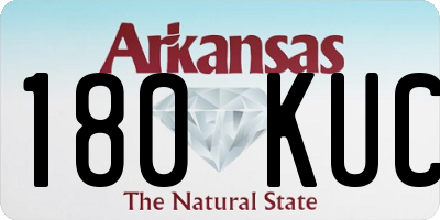 AR license plate 180KUC