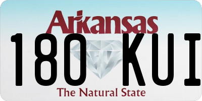 AR license plate 180KUI