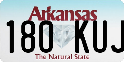 AR license plate 180KUJ