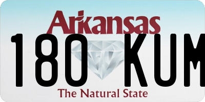 AR license plate 180KUM