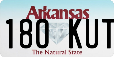 AR license plate 180KUT