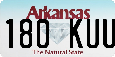 AR license plate 180KUU