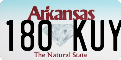 AR license plate 180KUY